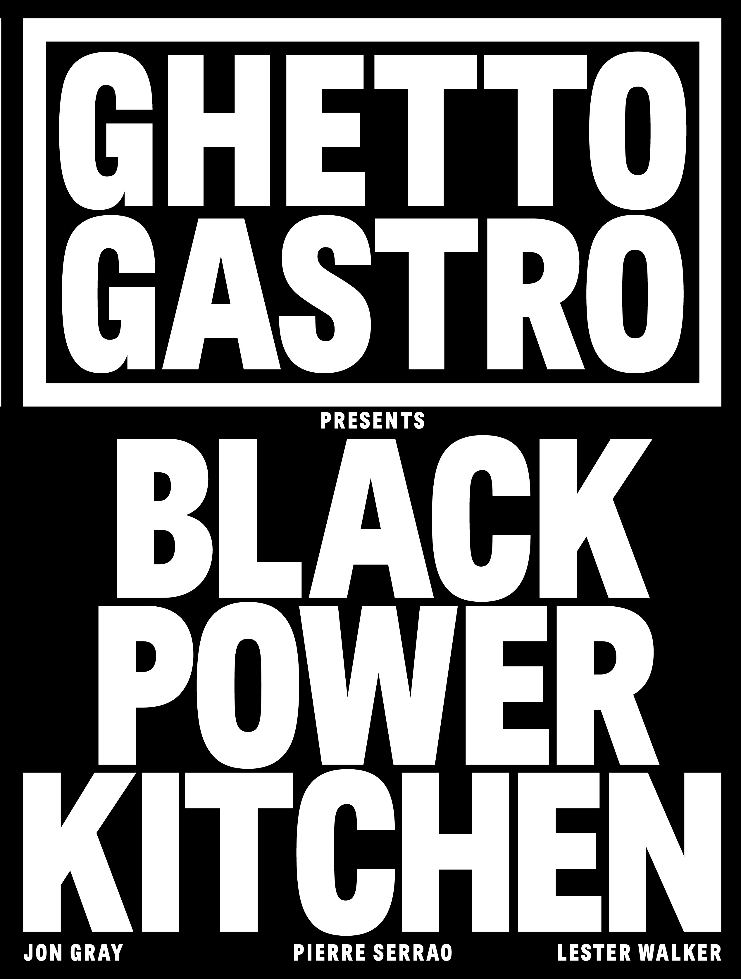 Ghetto Gastro Presents Black Power Kitchen book cover
