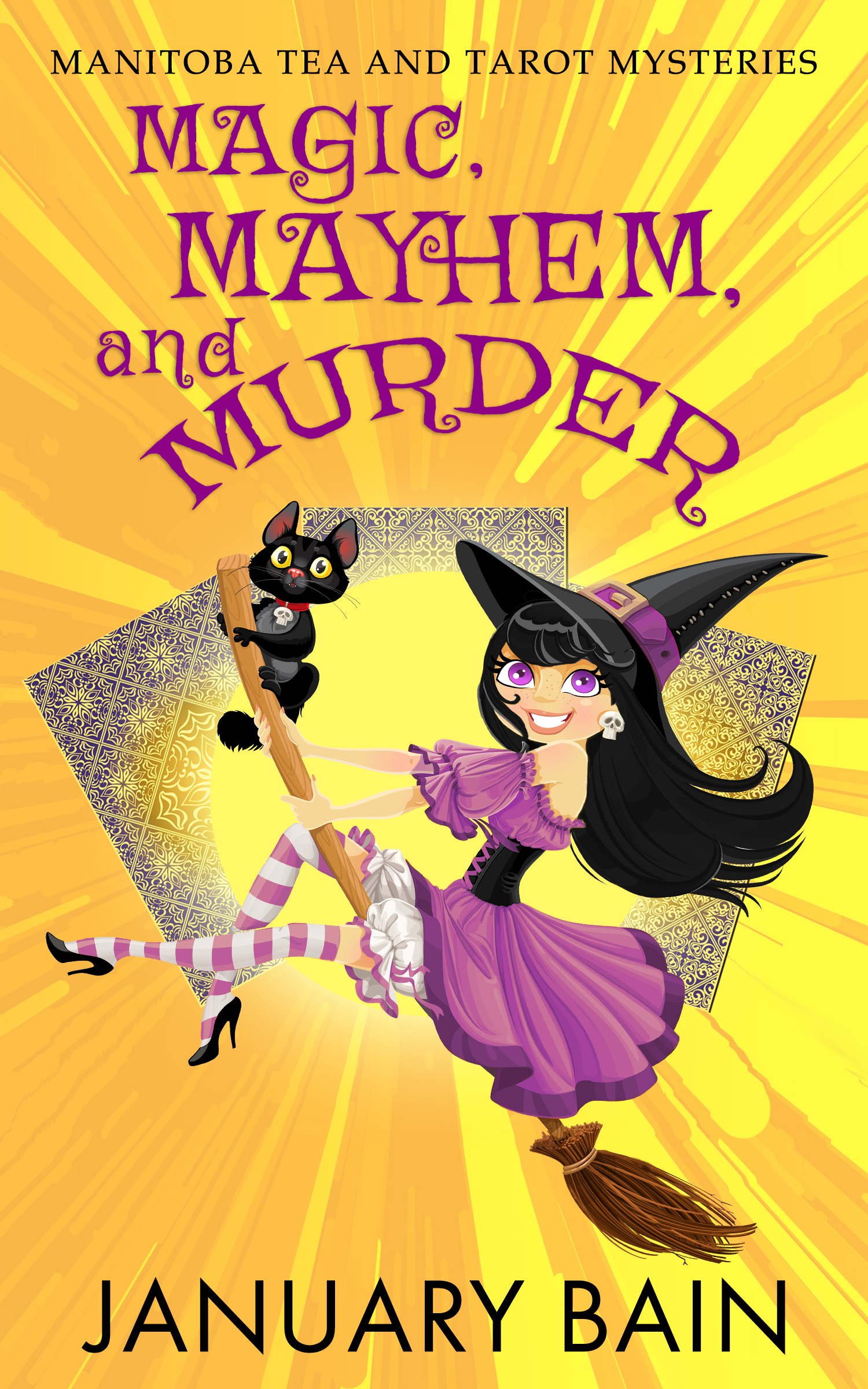 Manitoba Tea & Tarot Mysteries Series book cover 1