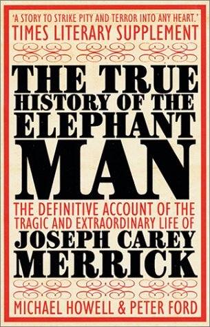 The True History of the Elephant Man book cover