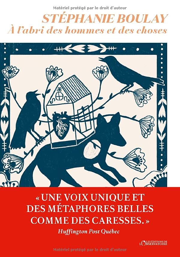 A l'abri des hommes et des choses book cover