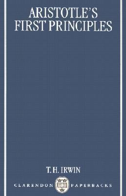 Aristotle's First Principles book cover