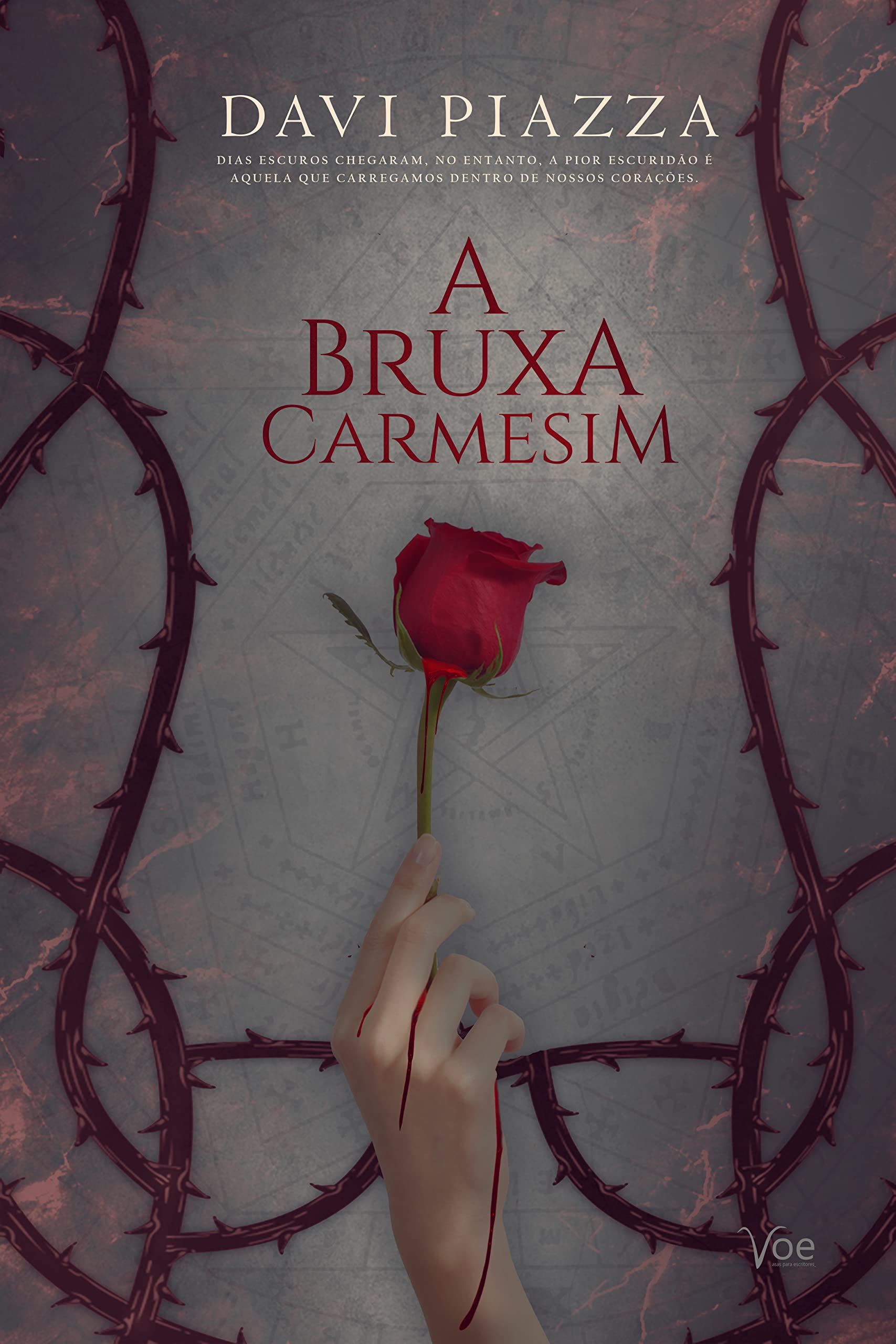 A Bruxa Carmesim (A série "A Bruxa Carmesim" Livro 1) book cover