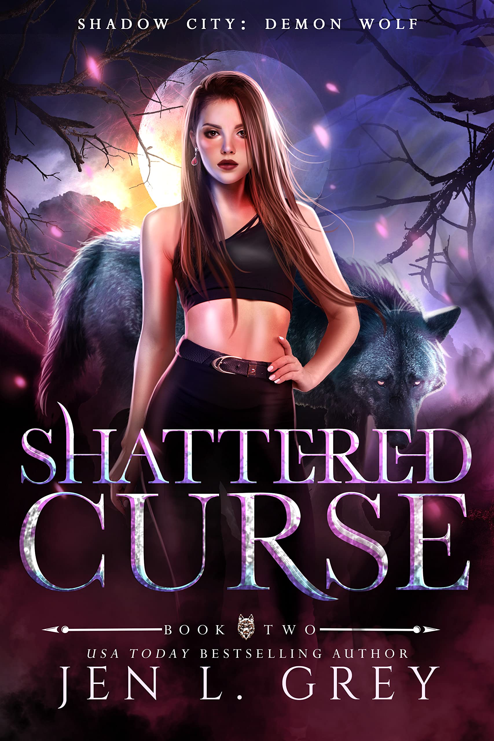 Shadow City: Demon Wolf book cover 2