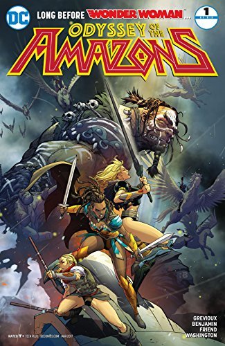 The Odyssey of the Amazons (2017) book cover 1