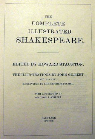 Complete Illustrated Shakepeare book cover