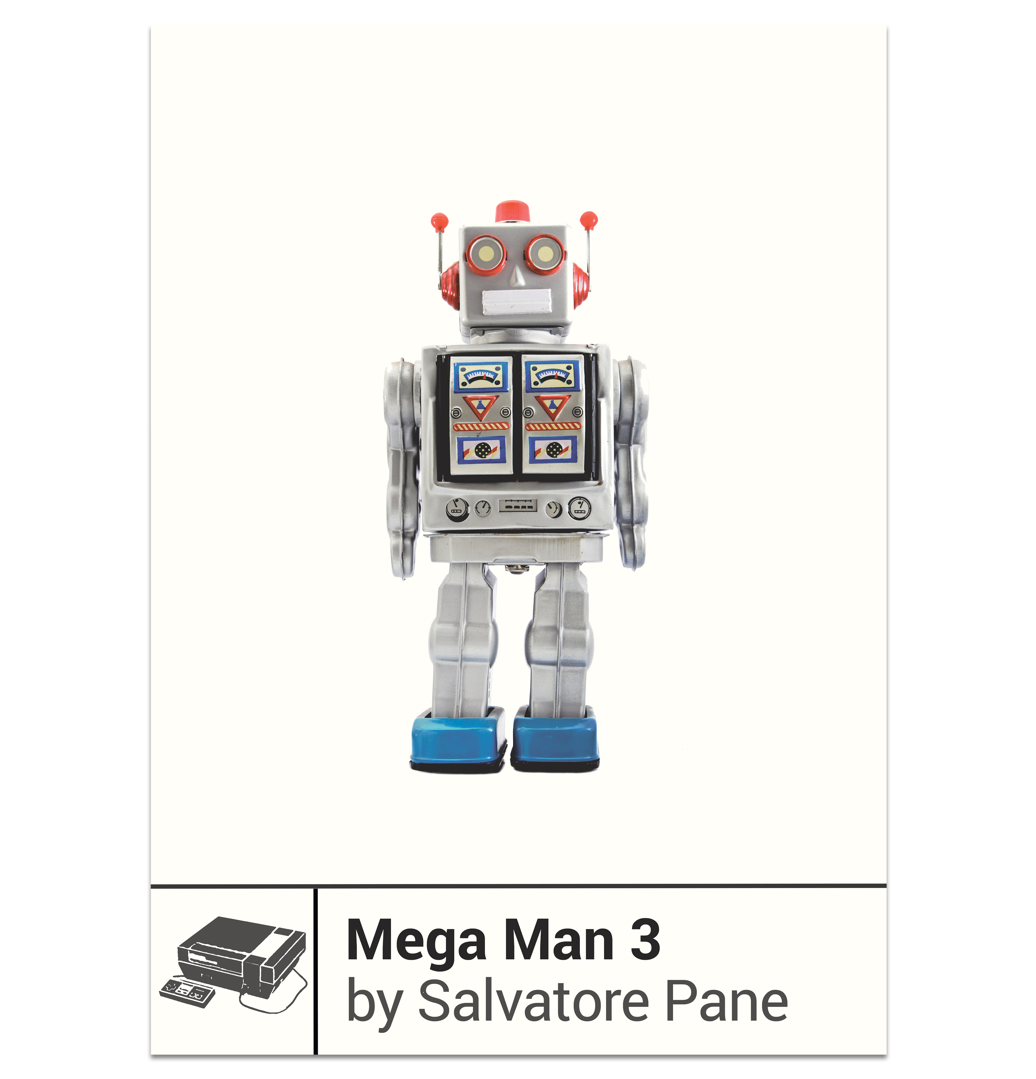 Mega Man 3 book cover