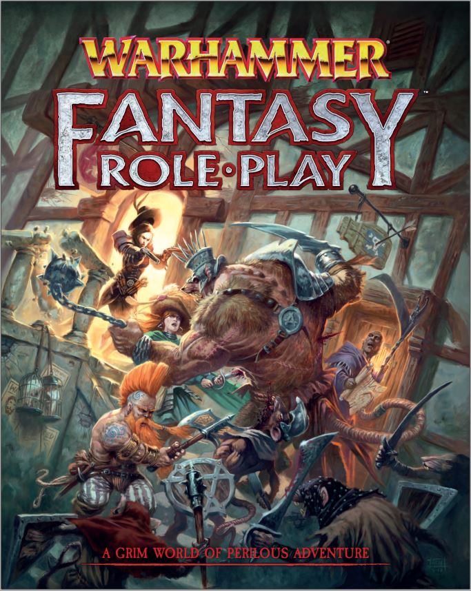 Warhammer Fantasy Roleplay 4th Edition Rulebook book cover