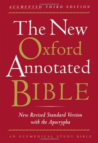 The New Oxford Annotated Bible book cover