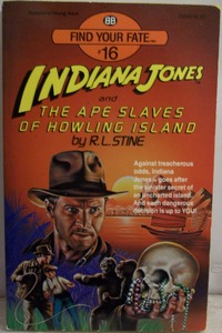 Indiana Jones and the Ape Slaves of Howling Island book cover