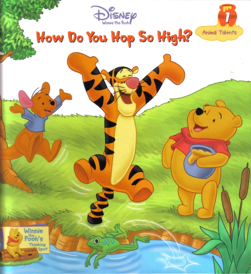 Winnie The Pooh's Thinking Spot book cover 1