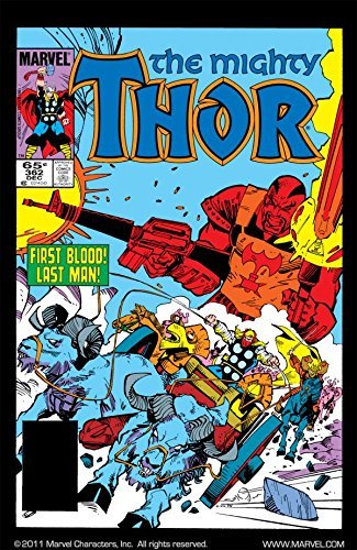 Thor (1966-1996) #362 book cover