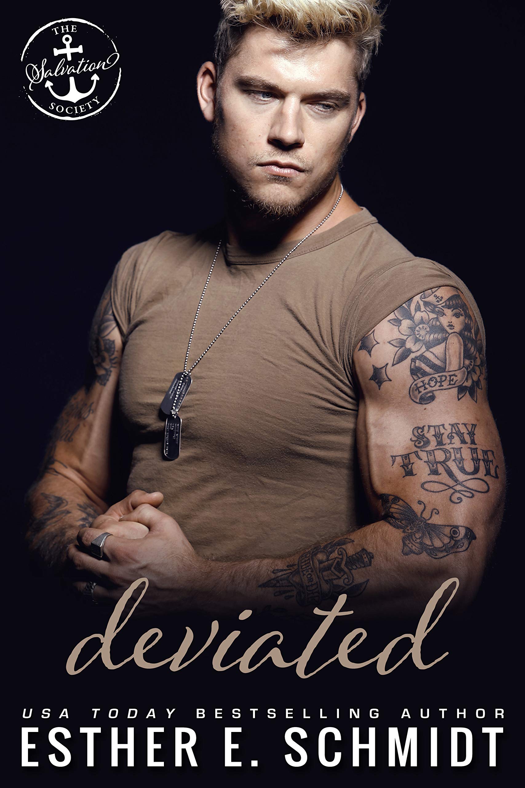Deviated book cover