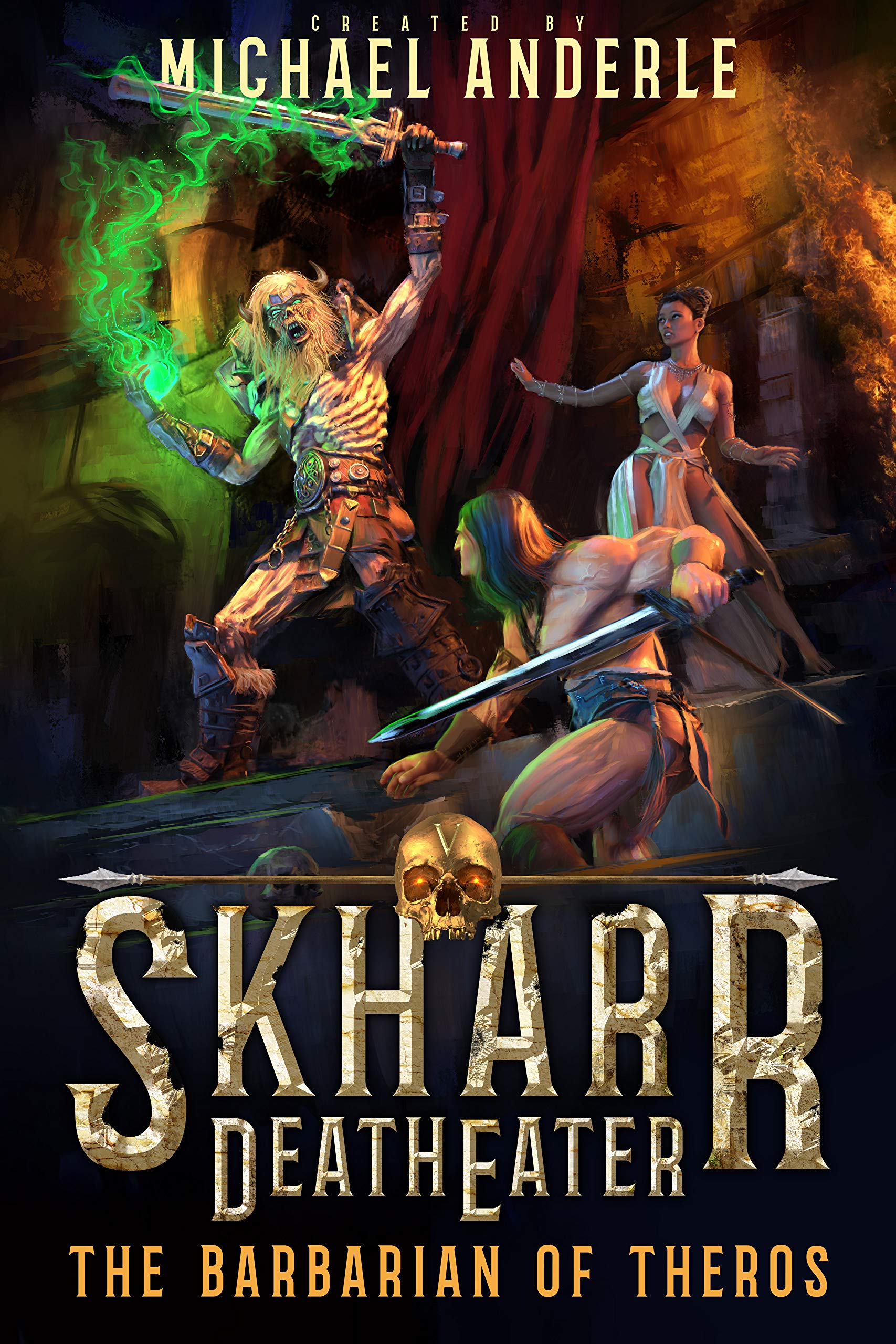 The Barbarian Of Theros book cover