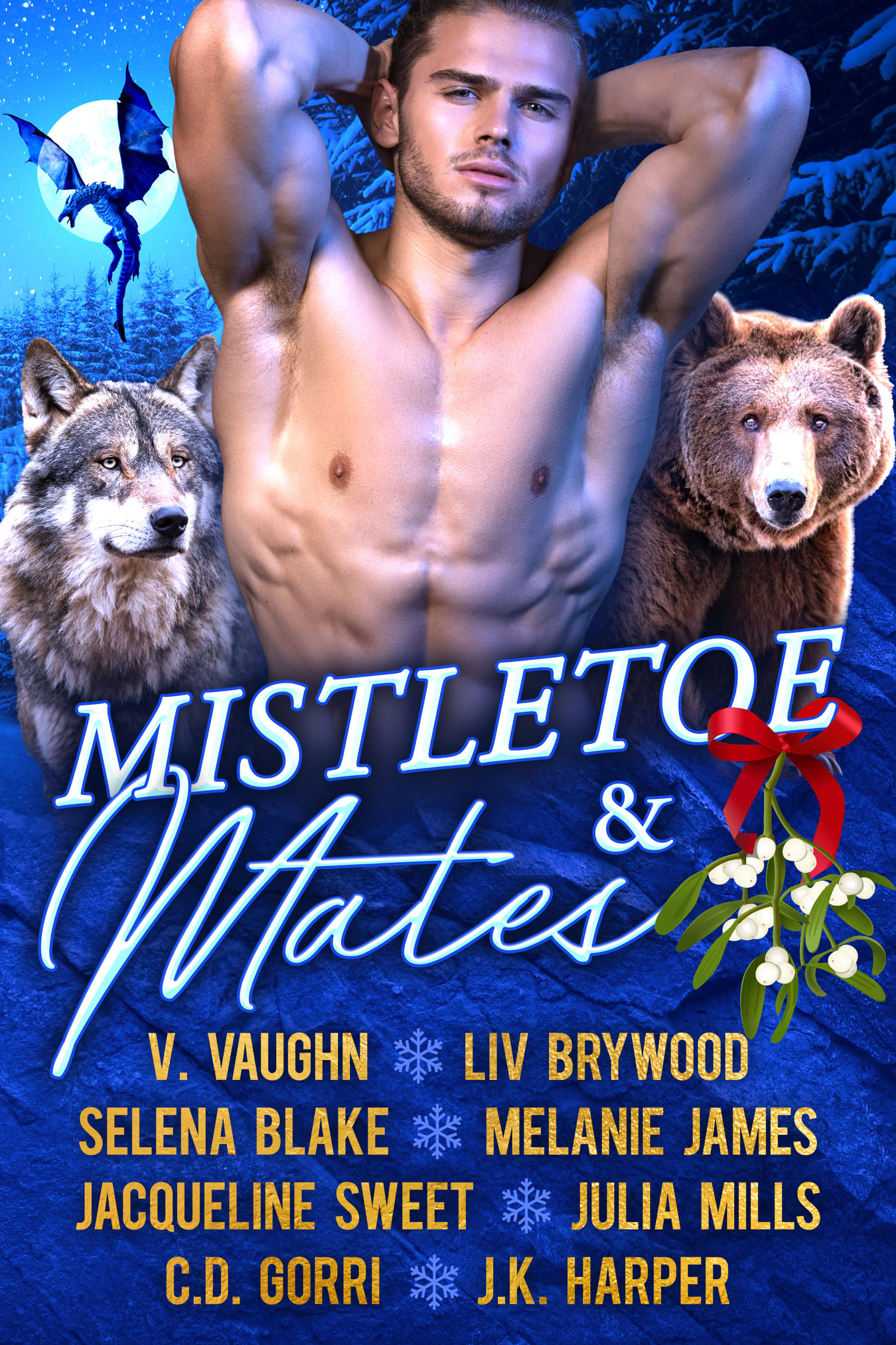 Mistletoe and Mates book cover