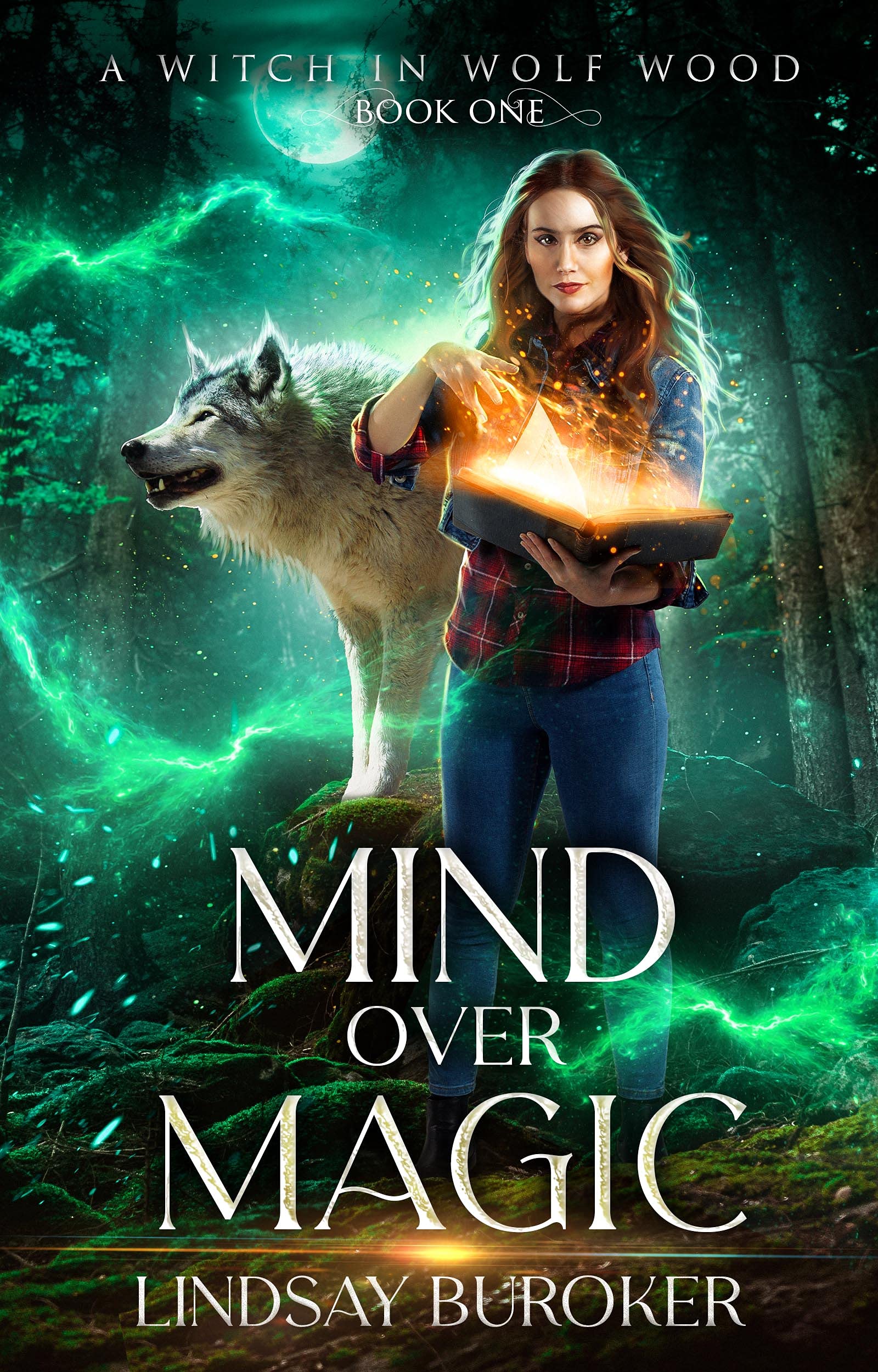 A Witch in Wolf Wood book cover 1
