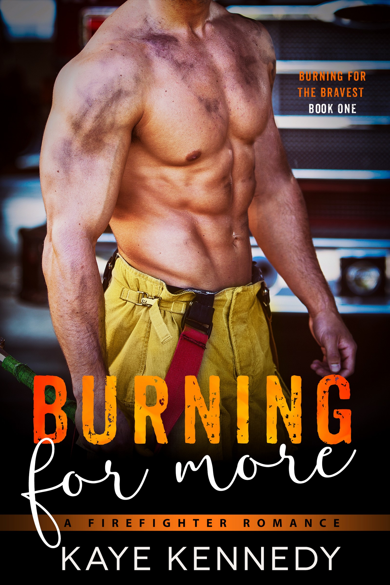Burning for the Bravest book cover 1