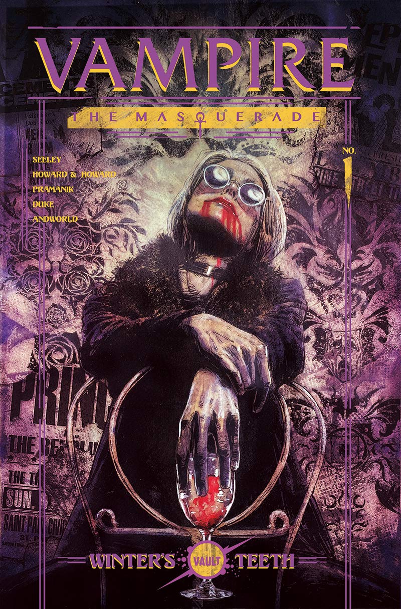 Vampire The Masquerade: Winter's Teeth book cover 1