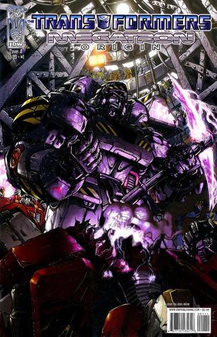 Megatron Origin book cover 1