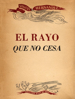 El rayo que no cesa book cover