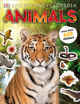Sticker Encyclopedia Animals book cover