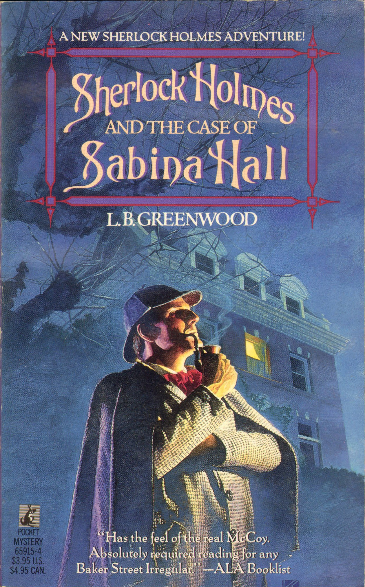 Sherlock Holmes and the Case of Sabina Hall book cover