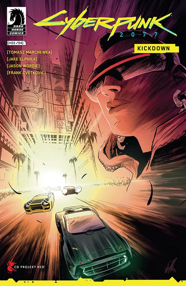 Cyberpunk 2077: Kickdown book cover 1