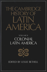 The Cambridge History of Latin America, Volume 2 book cover