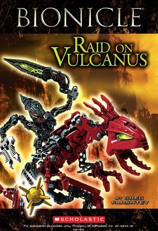 Bionicle: The Bara Magna saga book cover 1