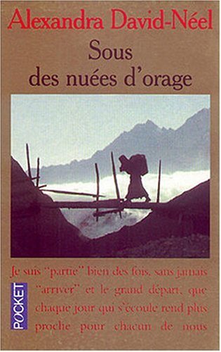 Sous les nuées d'orage book cover