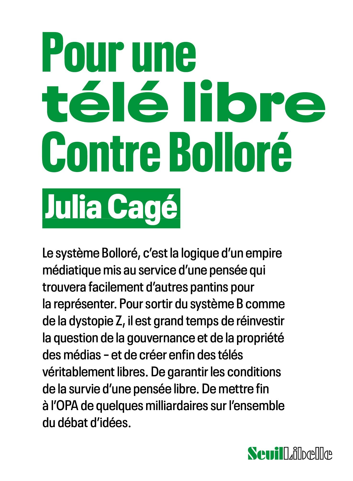 Pour une télé libre book cover