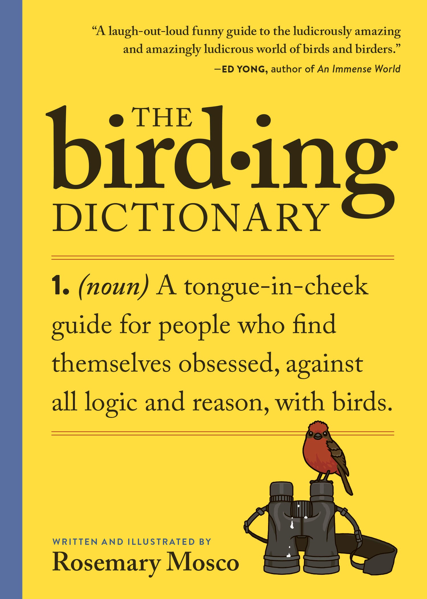 The Birding Dictionary book cover