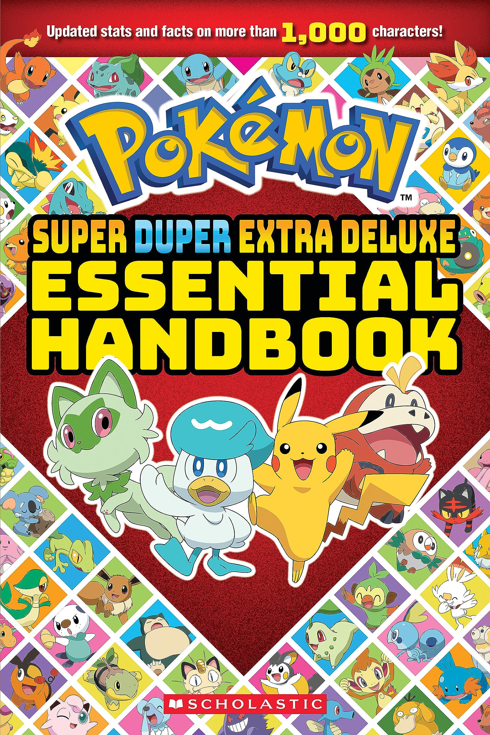 Super Duper Extra Deluxe Essential Handbook (Pokémon) book cover