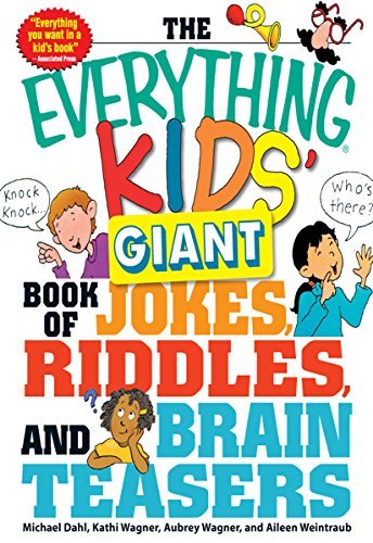 The Everything Kids' Giant Book of Jokes, Riddles, and Brain Teasers book cover