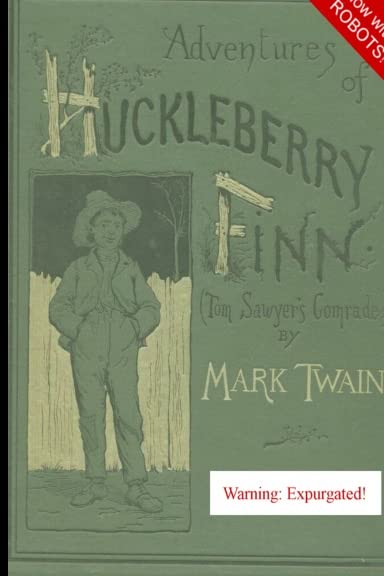 Adventures of Huckleberry Finn book cover