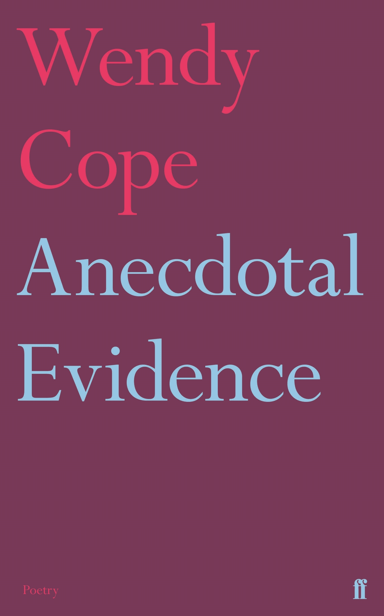 Anecdotal Evidence book cover