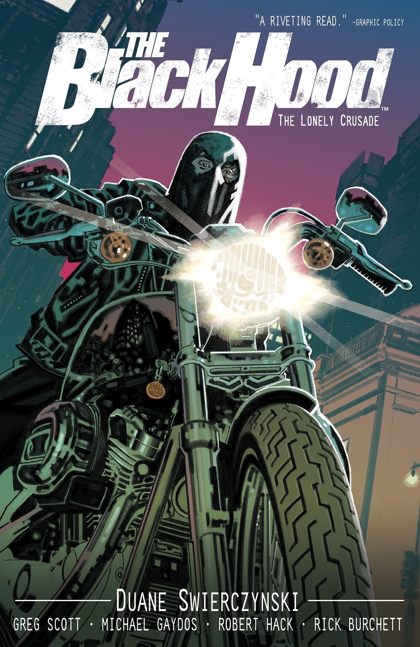Red / Dark Circle Comics book cover 2