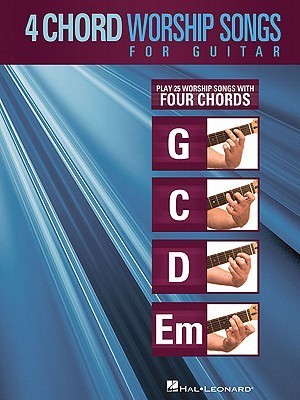 4-Chord Worship Songs for Guitar book cover