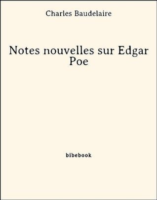 Notes nouvelles sur Edgar Poe book cover