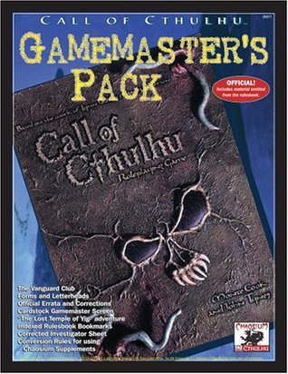 Call of Cthulhu Gamemaster's Pack book cover