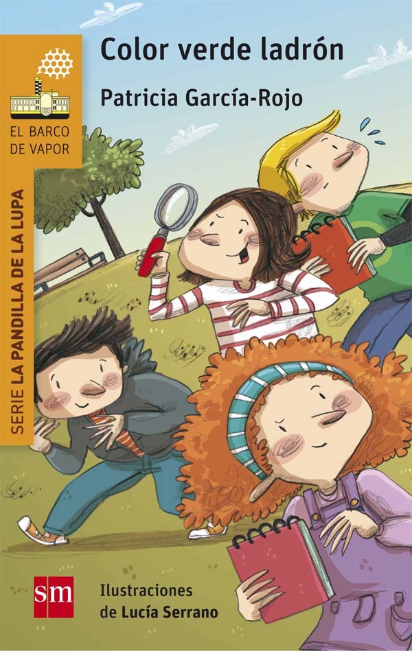 La pandilla de la lupa book cover 1