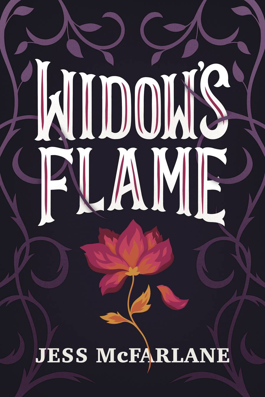 Widow's Flame book cover
