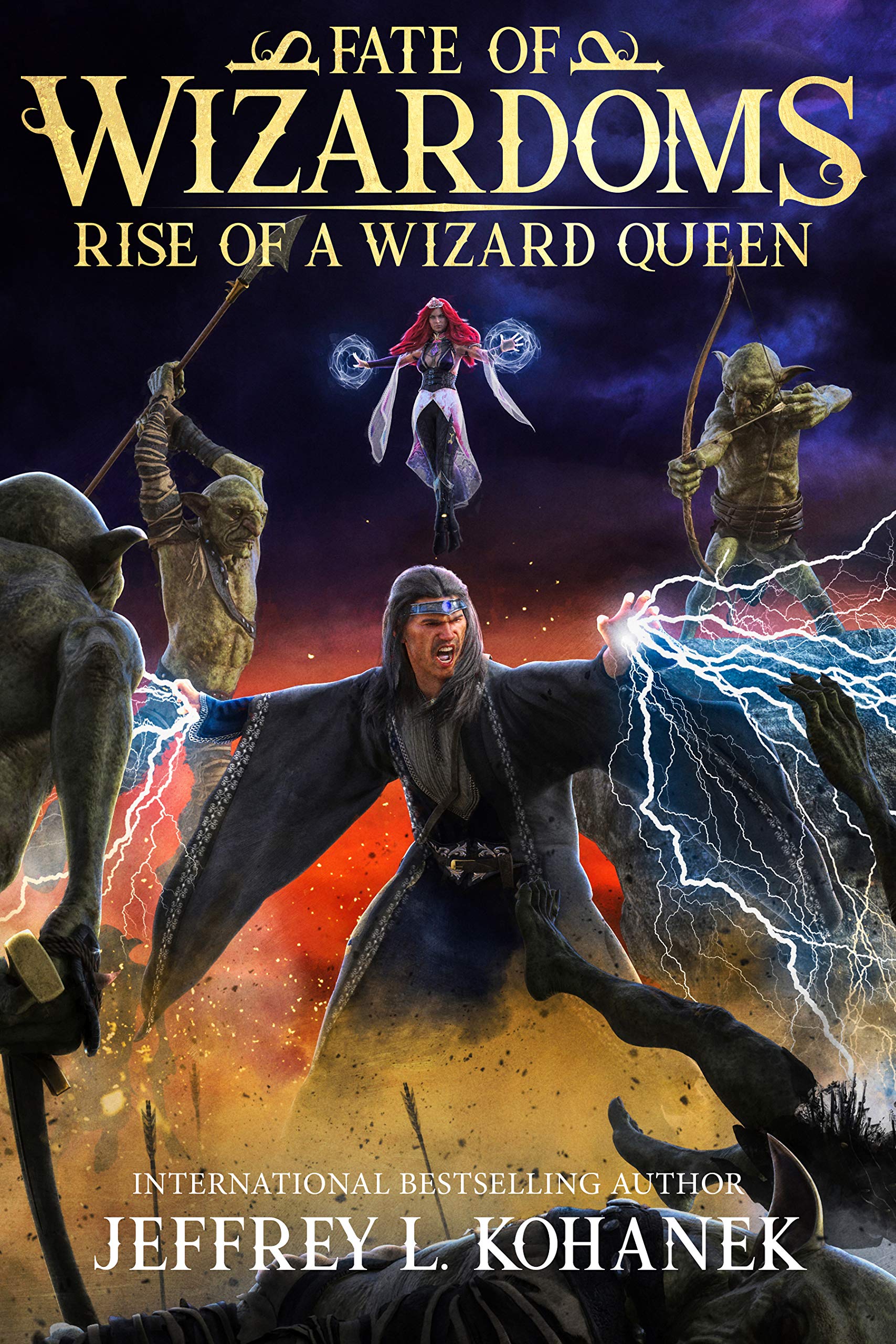 Rise of a Wizard Queen book cover