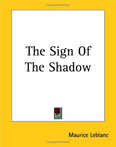 The Sign of the Shadow book cover
