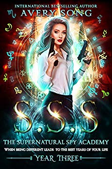 Supernatural Spy Academy book cover 3