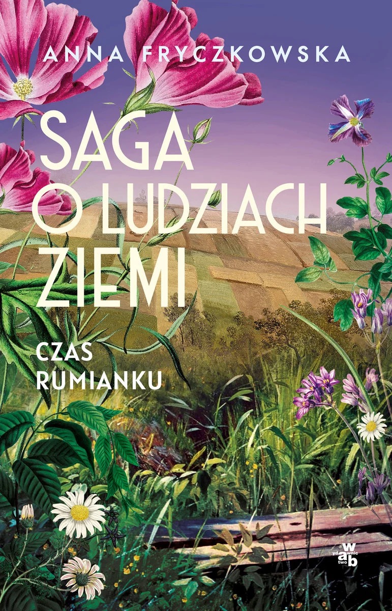Saga o ludziach ziemi by Anna Fryczkowska book cover 2