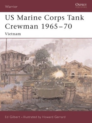 US Marine Corps Tank Crewman 1965-70 book cover