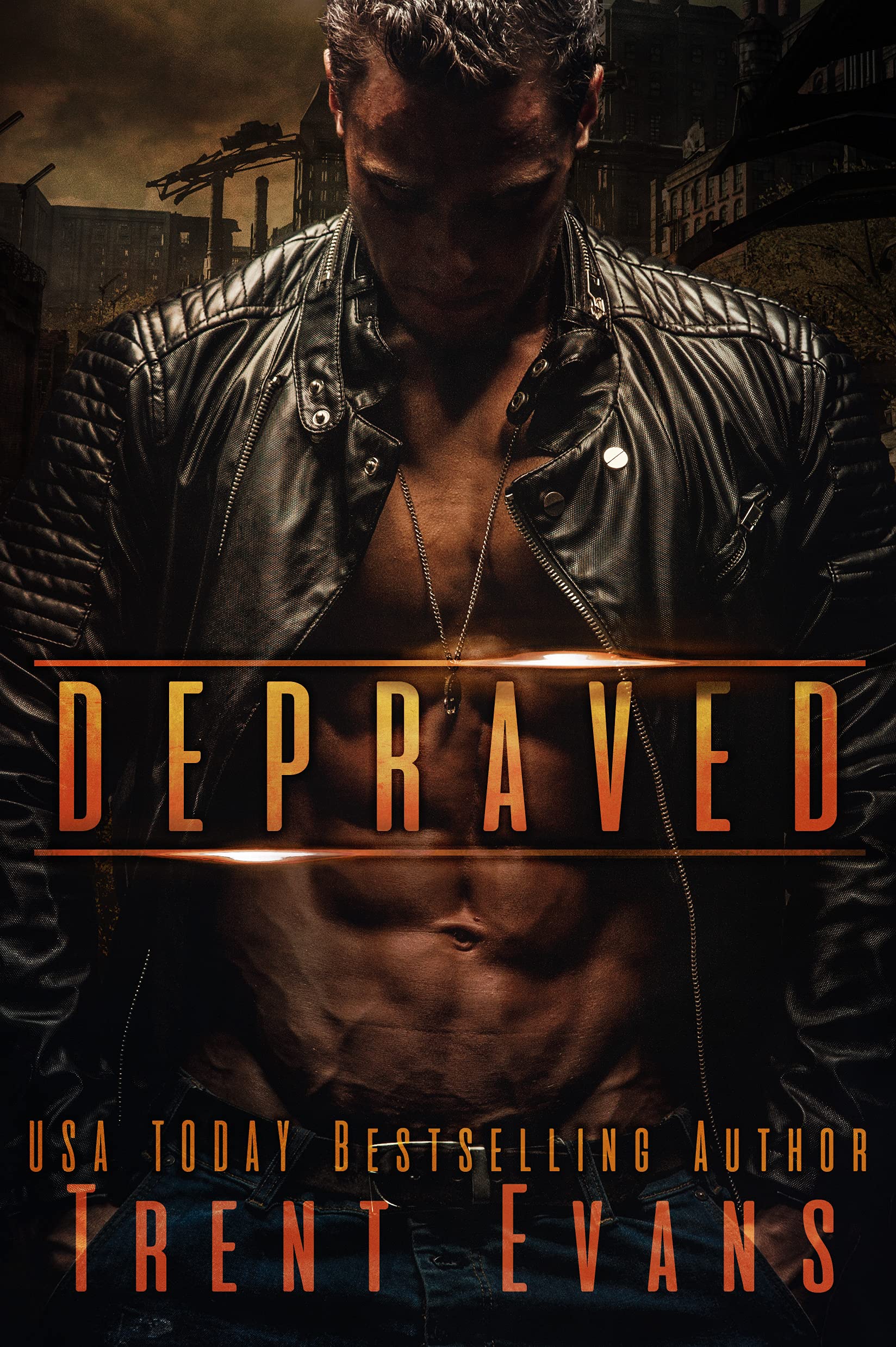 Depraved book cover
