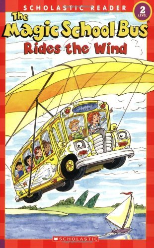 The Magic School Bus Rides The Wind book cover