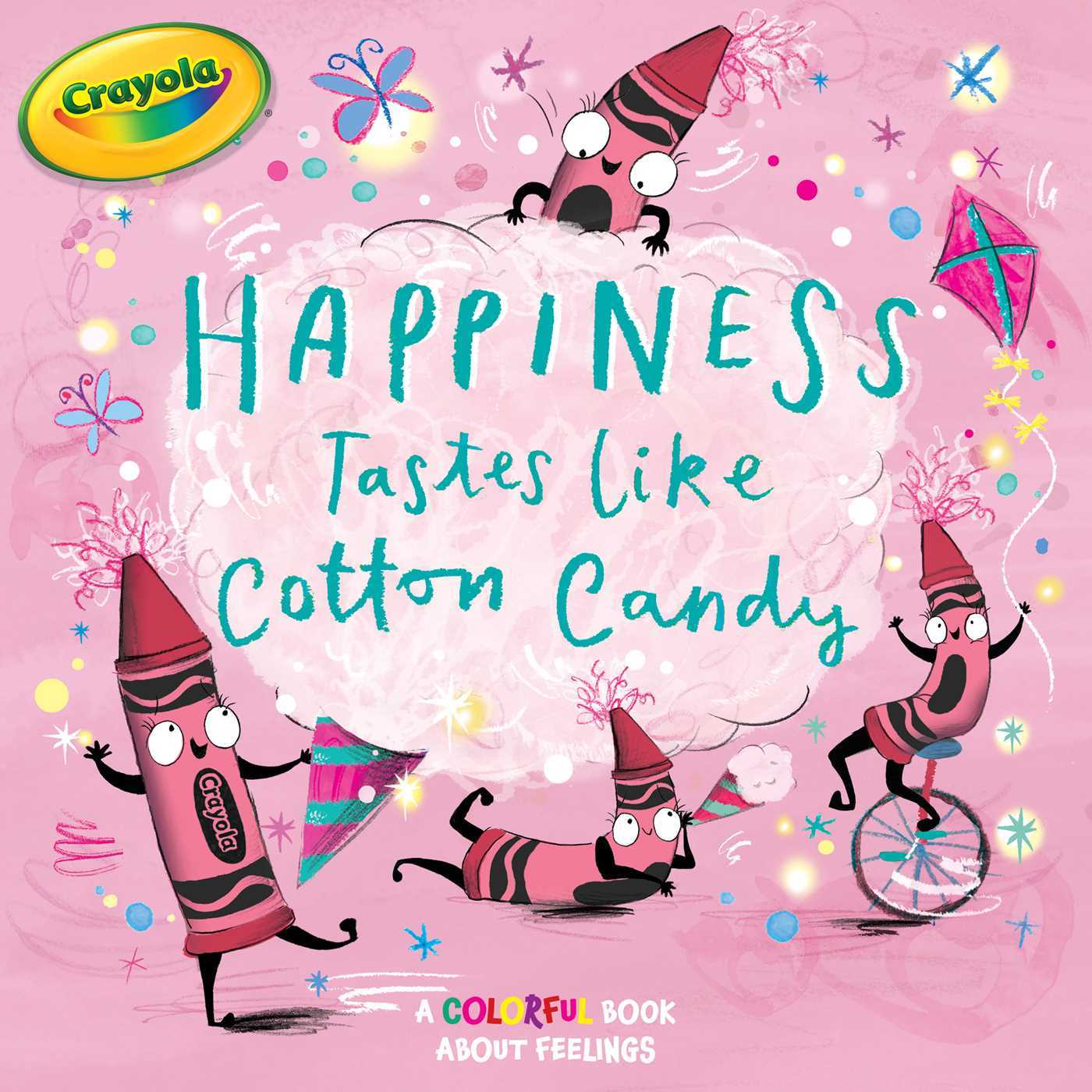 Happiness Tastes Like Cotton Candy book cover