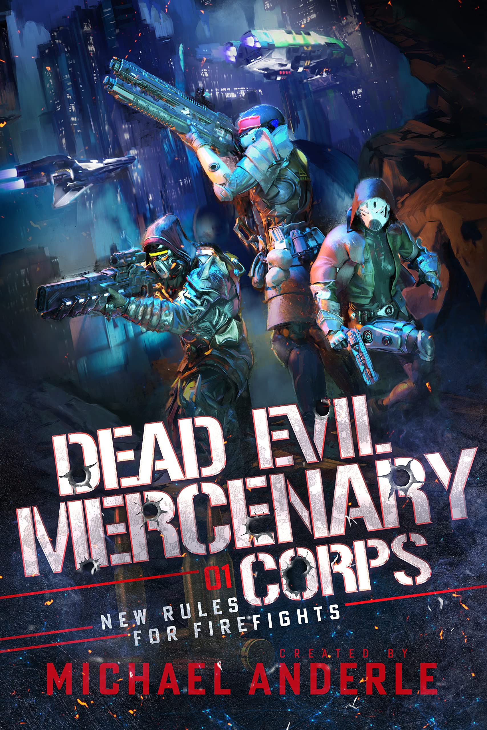 Dead Evil Mercenary Corps book cover 1